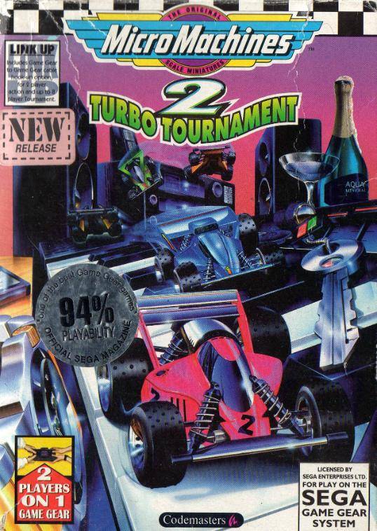 Game | Sega Game Gear | Micro Machines 2 Turbo Tournament