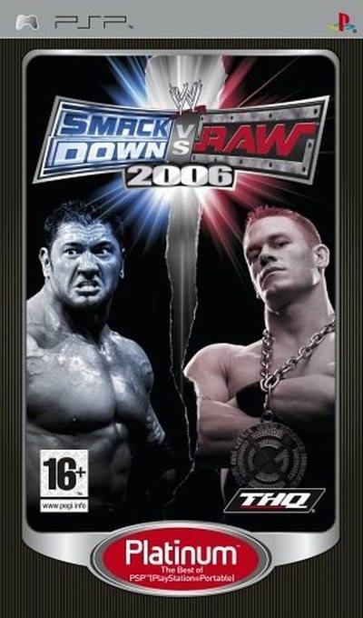 Game | Sony PSP | WWE SmackDown Vs. Raw 2006 [Platinum]