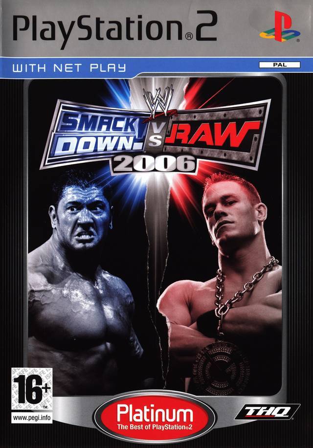 Game | Sony PlayStation PS2 | SmackDown Vs Raw 2006 Platinum