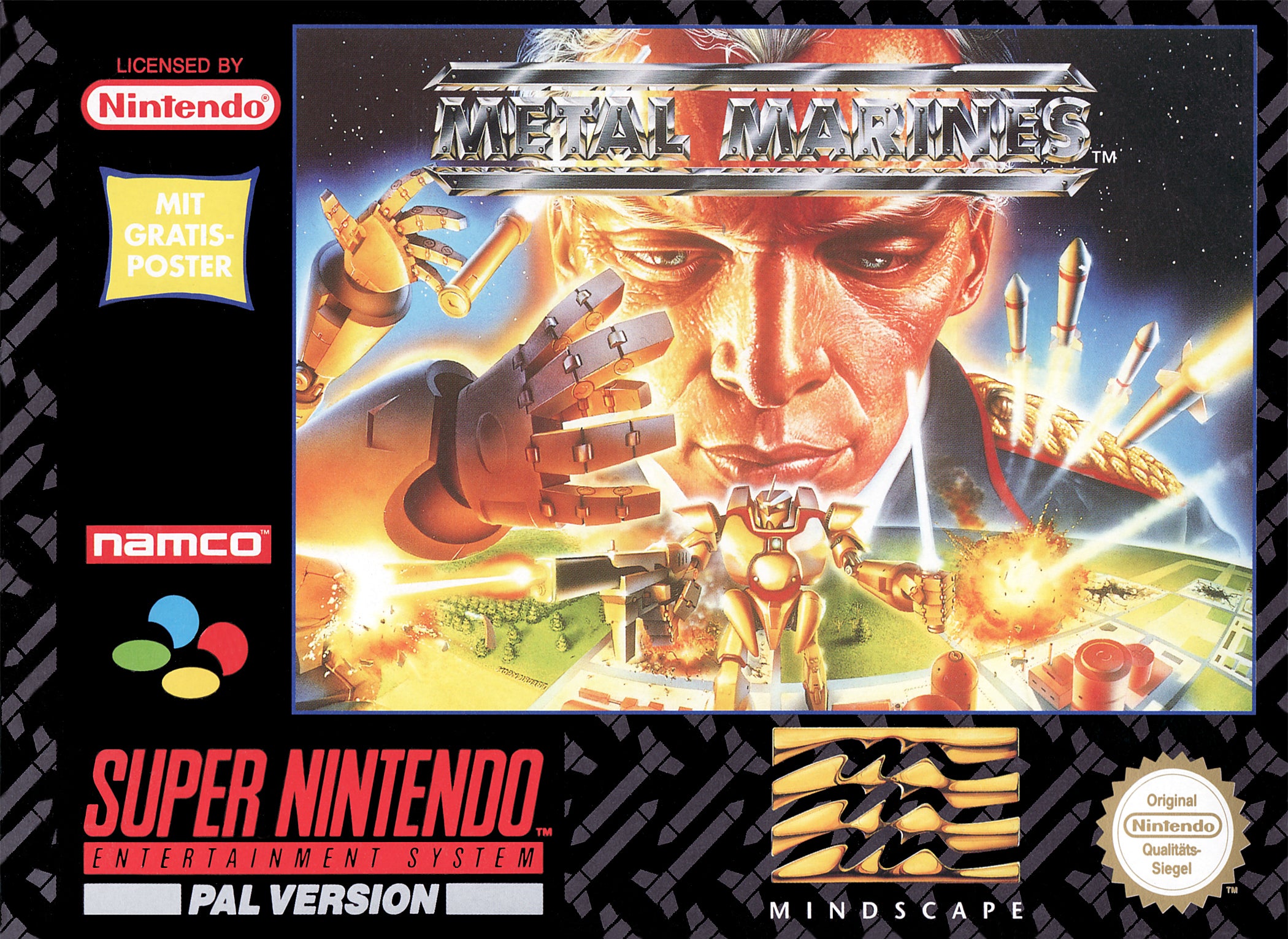 Game | Super Nintendo SNES | Metal Marines