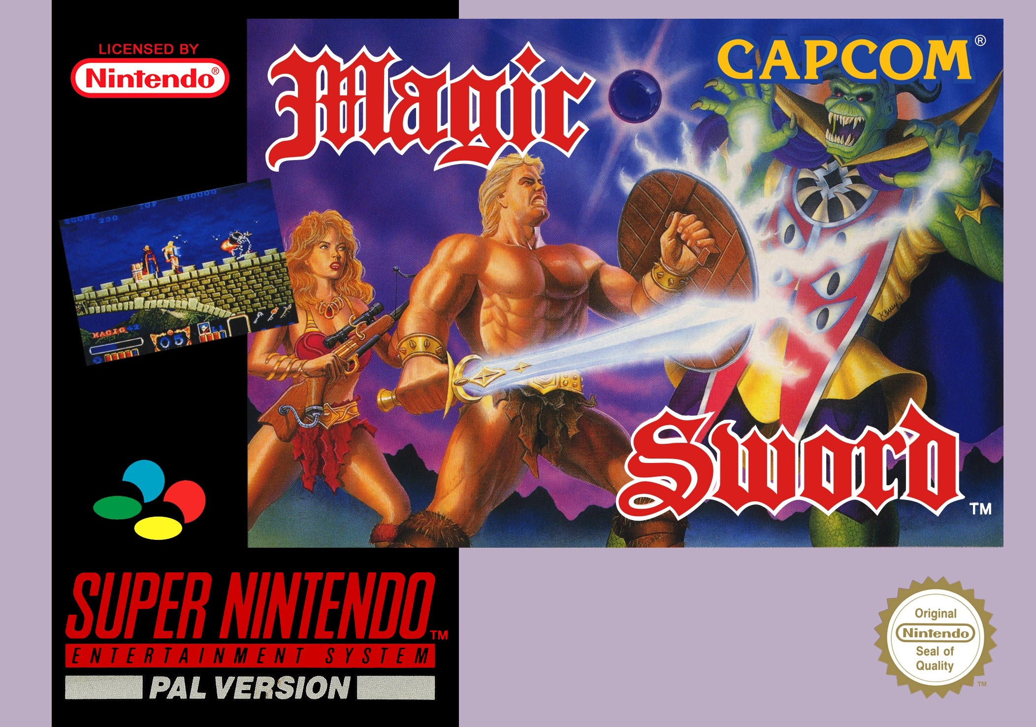 Game | Super Nintendo SNES | Magic Sword