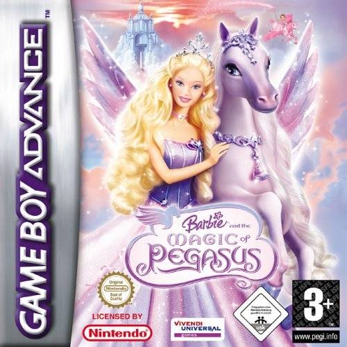 Game | Nintendo Gameboy  Advance GBA | Barbie And The Magic Of Pegasus