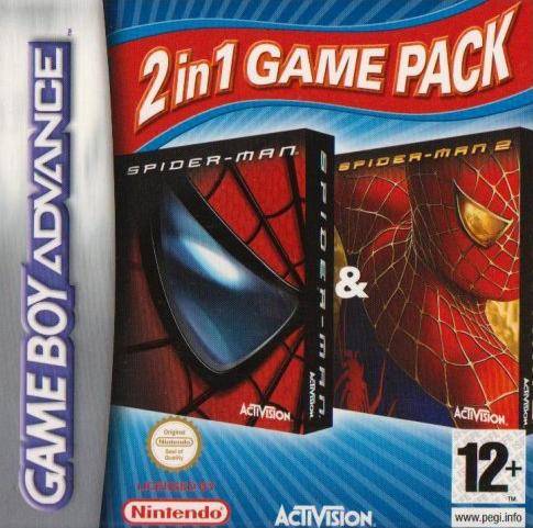Game | Nintendo Gameboy  Advance GBA | Spiderman & Spiderman 2