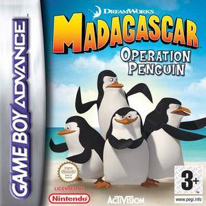 Game | Nintendo Gameboy  Advance GBA | Madagascar Operation Penguin