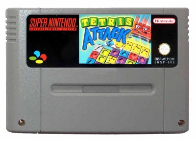 Game | Super Nintendo SNES | Tetris Attack PAL