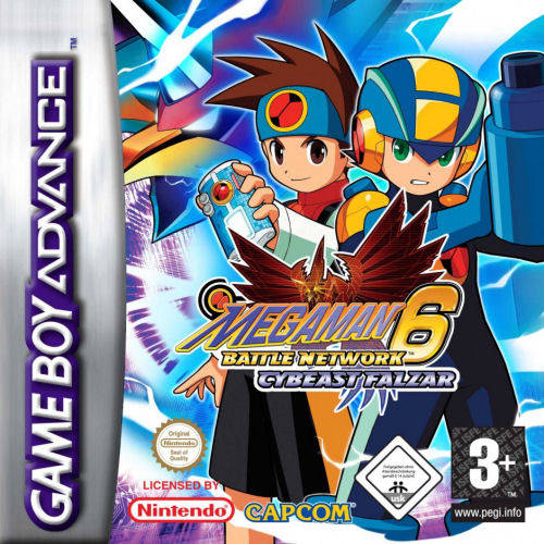 Game | Nintendo Gameboy  Advance GBA | Mega Man Battle Network 6: Cybeast Falzar