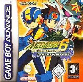 Game | Nintendo Gameboy  Advance GBA | Mega Man Battle Network 6: Cybeast Gregar