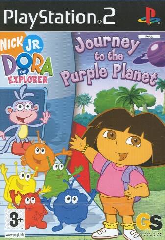 Game | Sony Playstation PS2 | Dora The Explorer: Journey To The Purple Planet