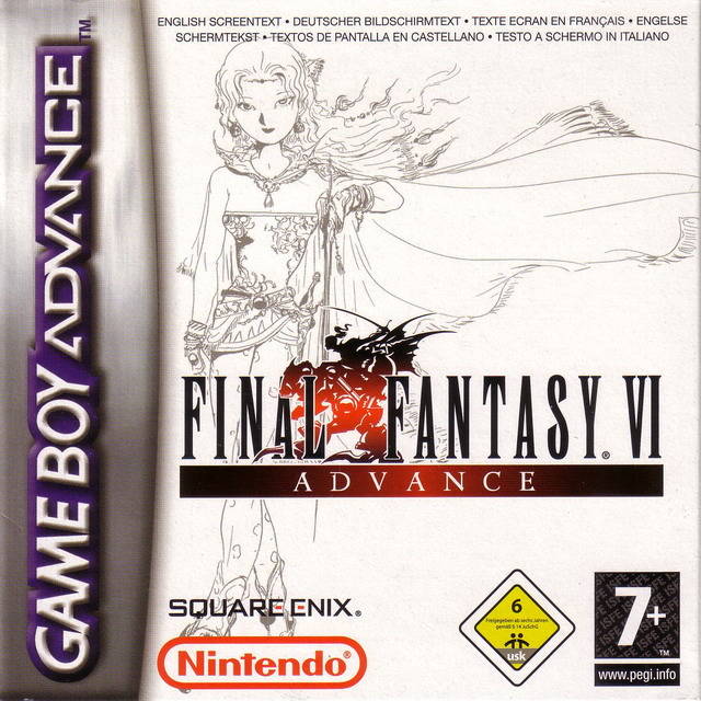 Game | Nintendo Gameboy  Advance GBA | Final Fantasy VI Advance