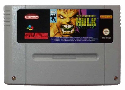 Game | Super Nintendo SNES | The Incredible Hulk