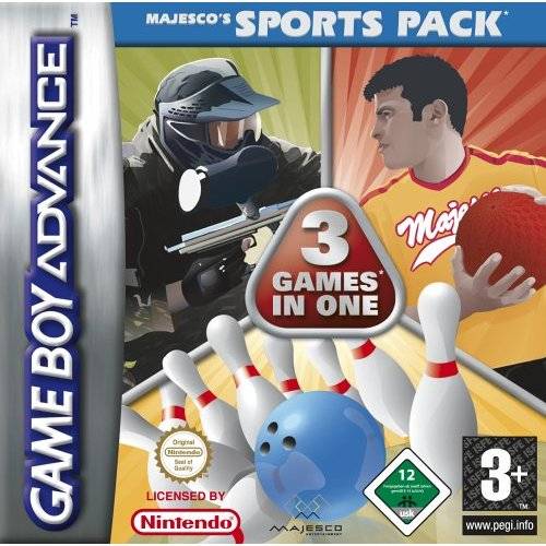 Game | Nintendo Gameboy  Advance GBA | Majesco's Sport Pack