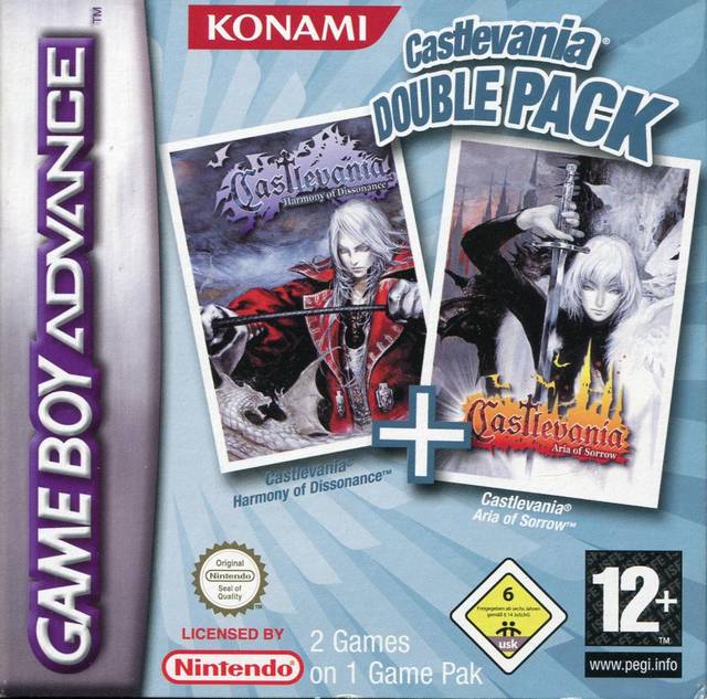 Game | Nintendo Gameboy  Advance GBA | Castlevania Double Pack