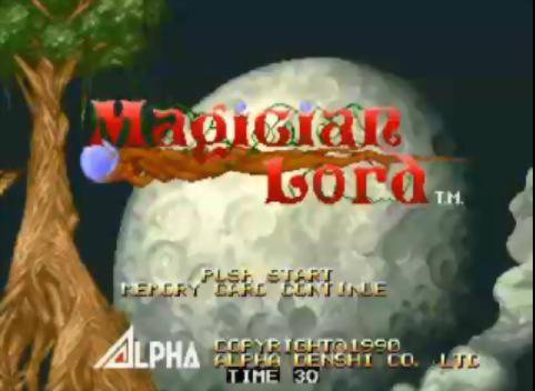 Game | SNK Neo Geo AES | Magician Lord NGH-005