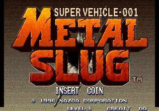 Game | SNK Neo Geo AES | Metal Slug NGH-201
