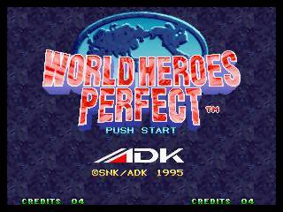 Game | SNK Neo Geo AES NTSC-J | World Heroes Perfect