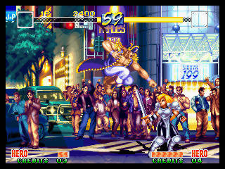 Game | SNK Neo Geo AES | World Heroes Perfect NGH-090