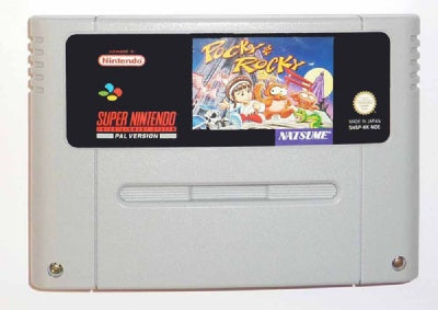 Game | Super Nintendo SNES | Pocky & Rocky