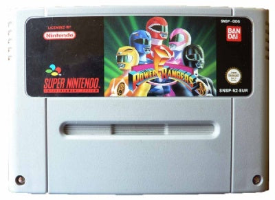 Game | Super Nintendo SNES | Mighty Morphin Power Rangers