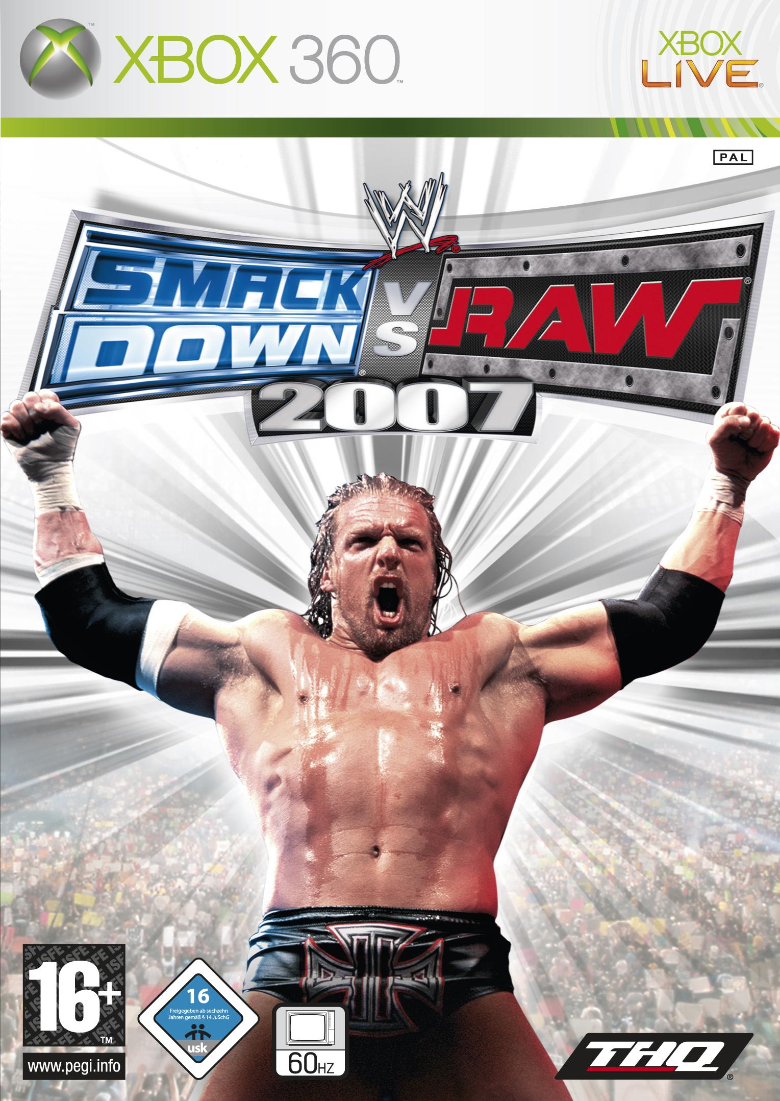 Game | Microsoft Xbox 360 | WWE SmackDown Vs. Raw 2007