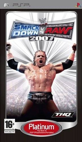 Game | Sony PSP | WWE SmackDown Vs. Raw 2007 [Platinum]