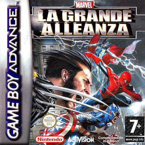 Game | Nintendo Gameboy  Advance GBA | Marvel: Ultimate Alliance