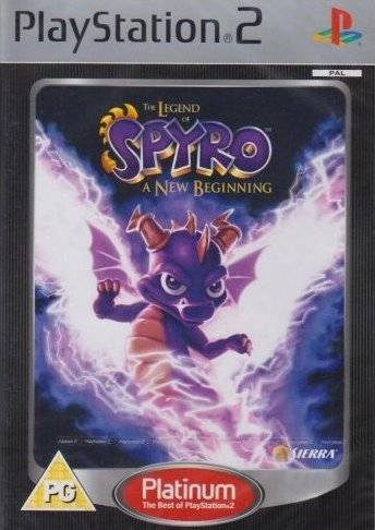 Game | Sony Playstation PS2 | Legend Of Spyro A New Beginning [Platinum]
