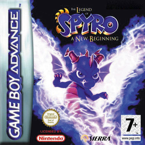 Game | Nintendo Gameboy  Advance GBA | Legend Of Spyro A New Beginning