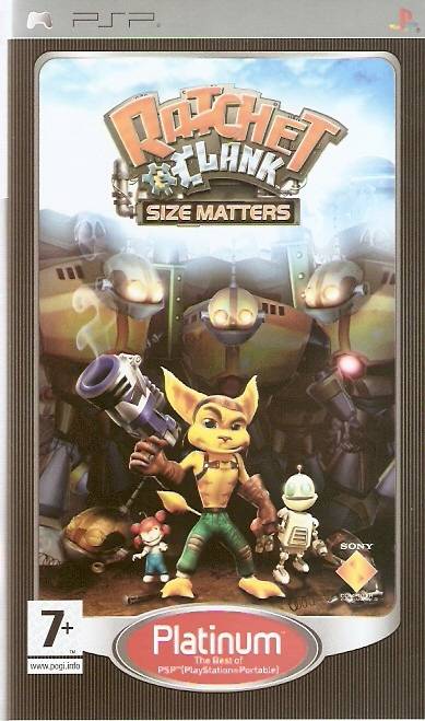 Game | Sony PSP | Ratchet & Clank: Size Matters [Platinum]