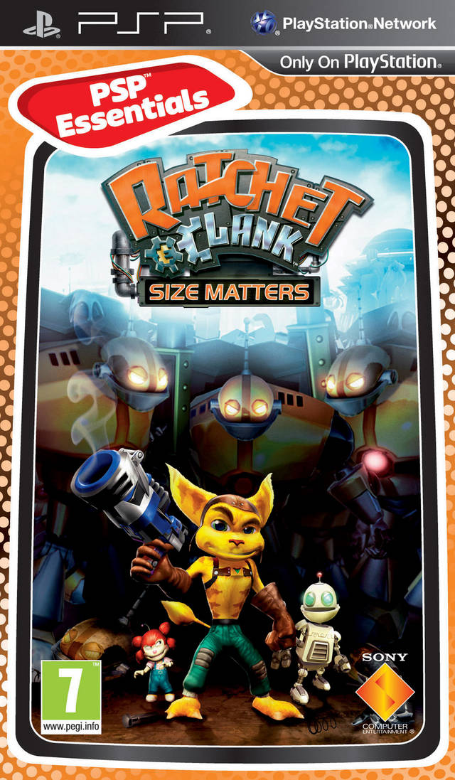 Game | Sony PSP | Ratchet & Clank: Size Matters [PSP Essentials]