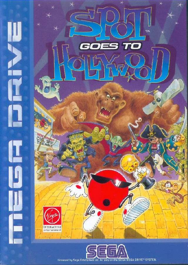 Game | Sega Mega Drive | Spot Goes To Hollywood