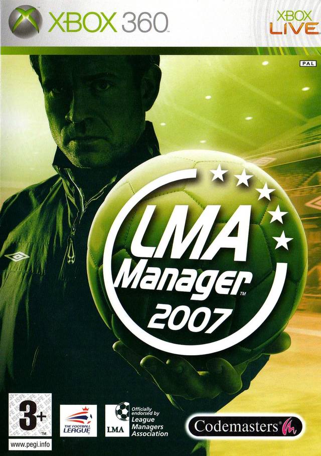 Game | Microsoft Xbox 360 | LMA Manager 2007