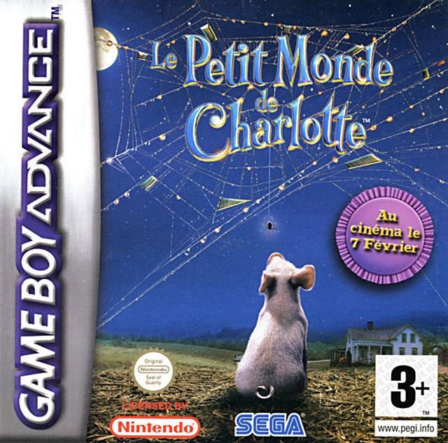 Game | Nintendo Gameboy  Advance GBA | Charlotte's Web