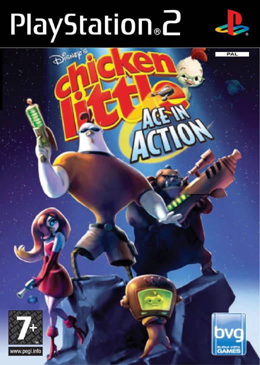 Game | Sony Playstation PS2 | Disney's Chicken Little Ace In Action