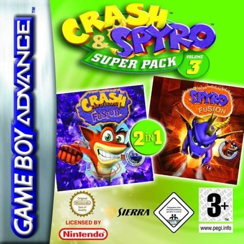 Game | Nintendo Gameboy  Advance GBA | Crash & Spyro Superpack Vol 3