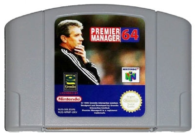 Game | Nintendo N64 | Premier Manager 64