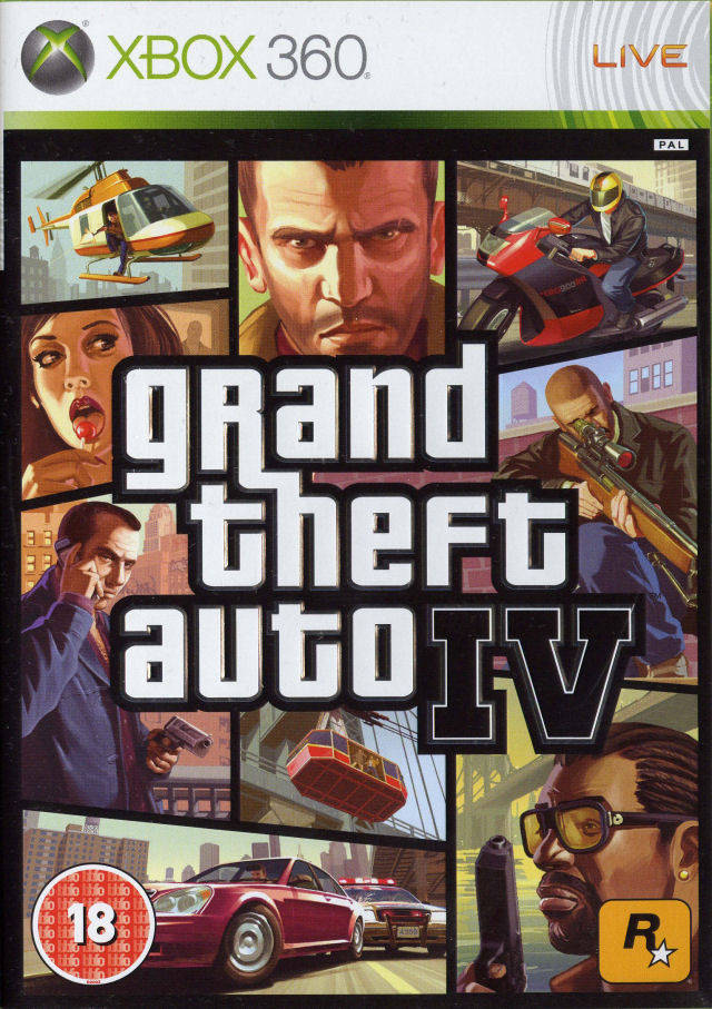 Game | Microsoft Xbox 360 | Grand Theft Auto IV