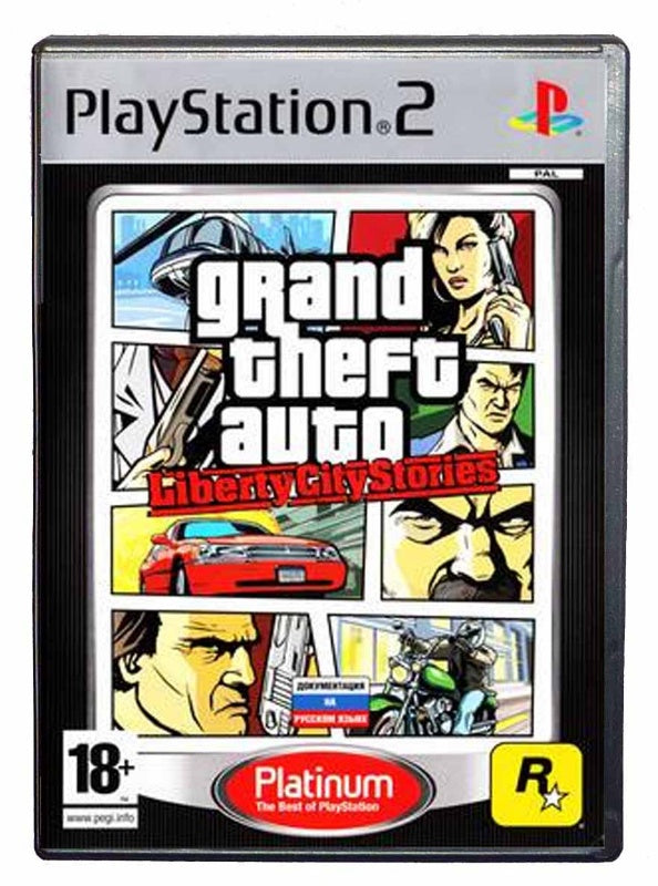 Game | Sony Playstation PS2 | Grand Theft Auto Vice City Stories [Platinum]