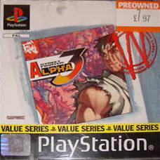 Game | Sony Playstation PS1 | Street Fighter Alpha 3 [White Label]