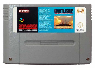 Game | Super Nintendo SNES | Super Battleship