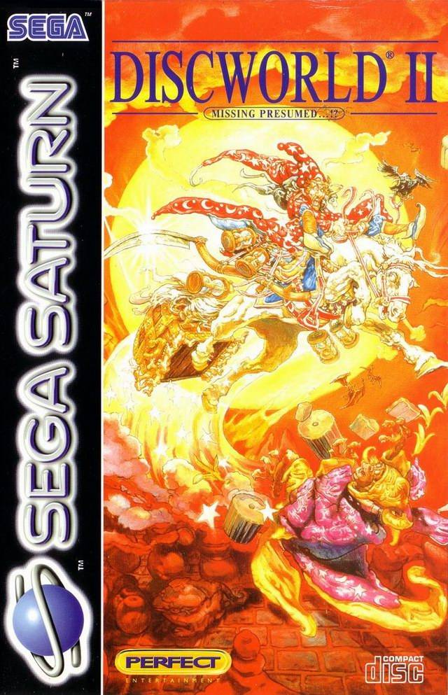 Discworld II – Sega Saturn – PAL Complet (boîte + CD + Notice) – Bon état