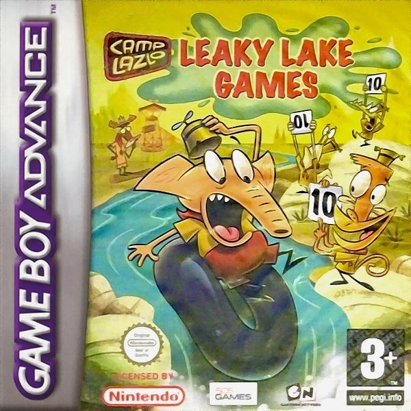Game | Nintendo Game Boy Advance GBA | Camp Lazlo: Leaky Lake Games