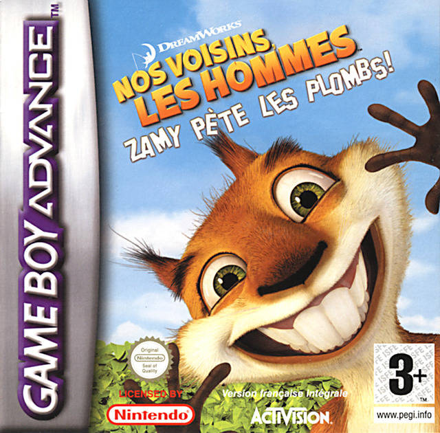 Game | Nintendo Gameboy  Advance GBA | Over The Hedge: Hammy Goes Nuts