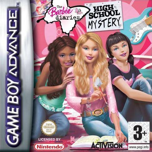 Game | Nintendo Gameboy  Advance GBA | Barbie Diaries: High School Mystery