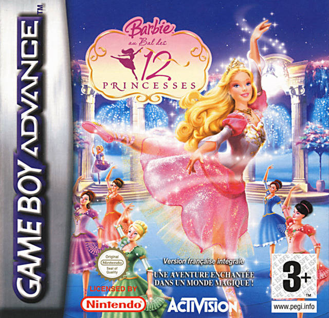 Game | Nintendo Gameboy  Advance GBA | Barbie In The 12 Dancing Princesses