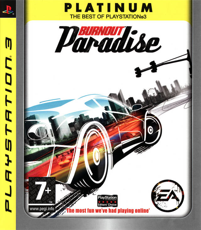 Game | Sony Playstation PS3 | Burnout Paradise [Platinum]