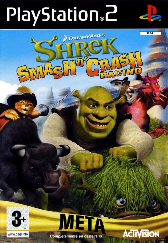 Game | Sony Playstation PS2 |Shrek Smash And Crash Racing