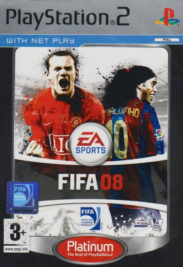 Game | Sony Playstation PS2 | FIFA 08 [Platinum]