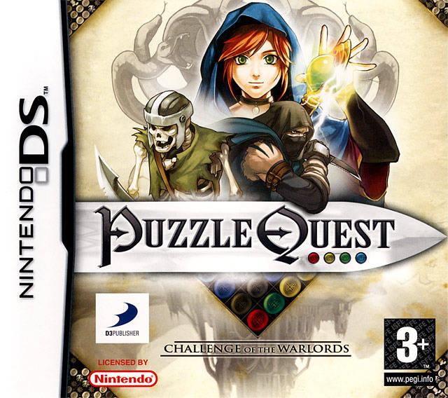 Game | Nintendo DS | Puzzle Quest Challenge Of The Warlords