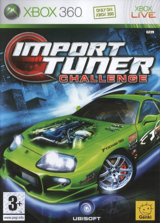 Game | Microsoft Xbox 360 | Import Tuner Challenge