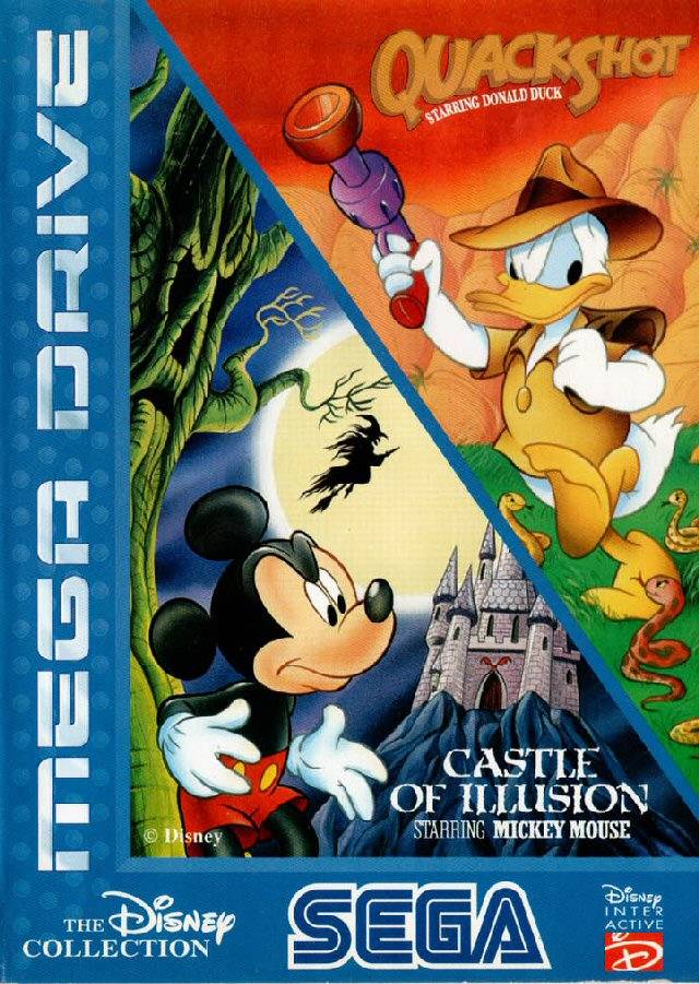Game | Sega Mega Drive | Quack Shot & Castle Of Illusion